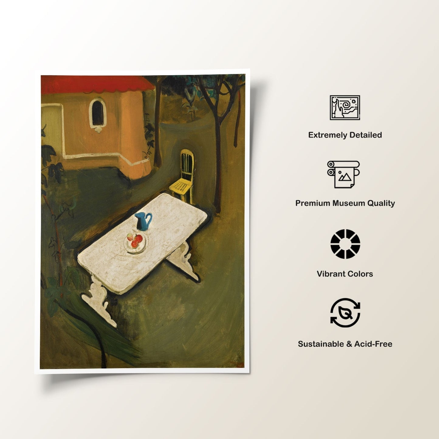 In the Garden, Amrita Sher Gil Paintings