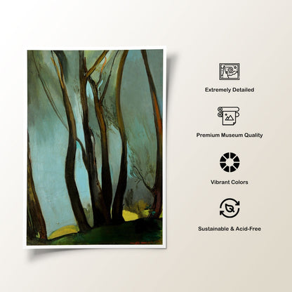 Painting Trees, Amrita Sher Gil Paintings