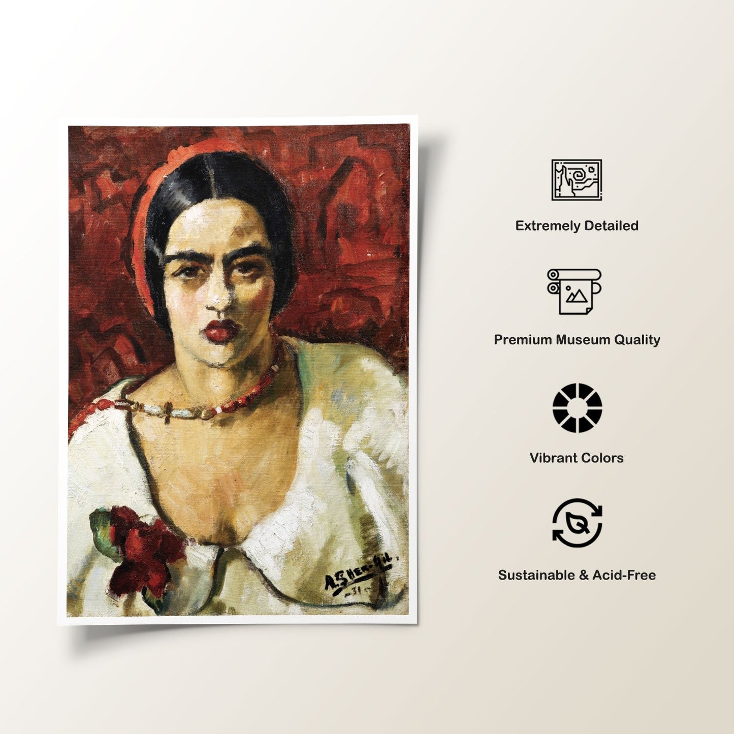 Amrita Sher Gil Self portrait III, Amrita Sher Gil Paintings