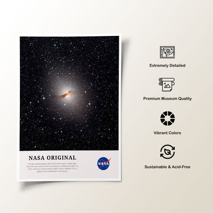 Elliptical Galaxy, NASA Art Posters