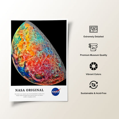 False-Color Mosaic, NASA Art Posters