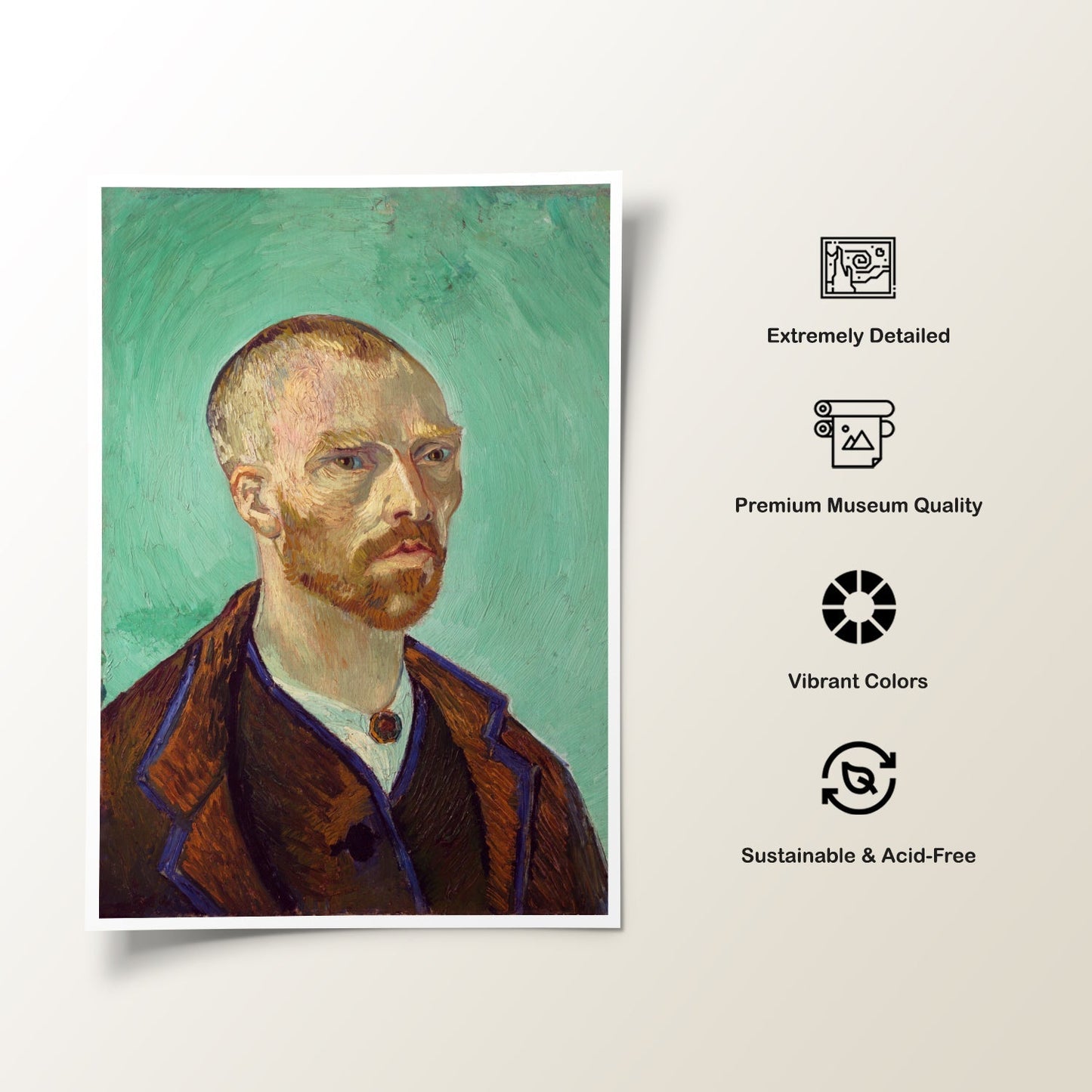 Vincent van Goghs Self Portrait, Paul Gauguin Painting