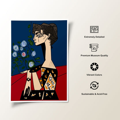 Abstract Woman, Pablo Picasso Painting