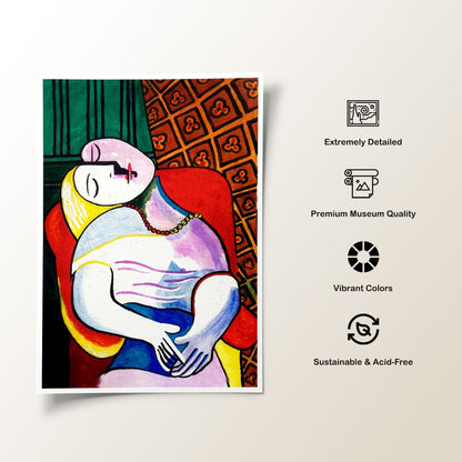 The Dream, Pablo Picasso Painting