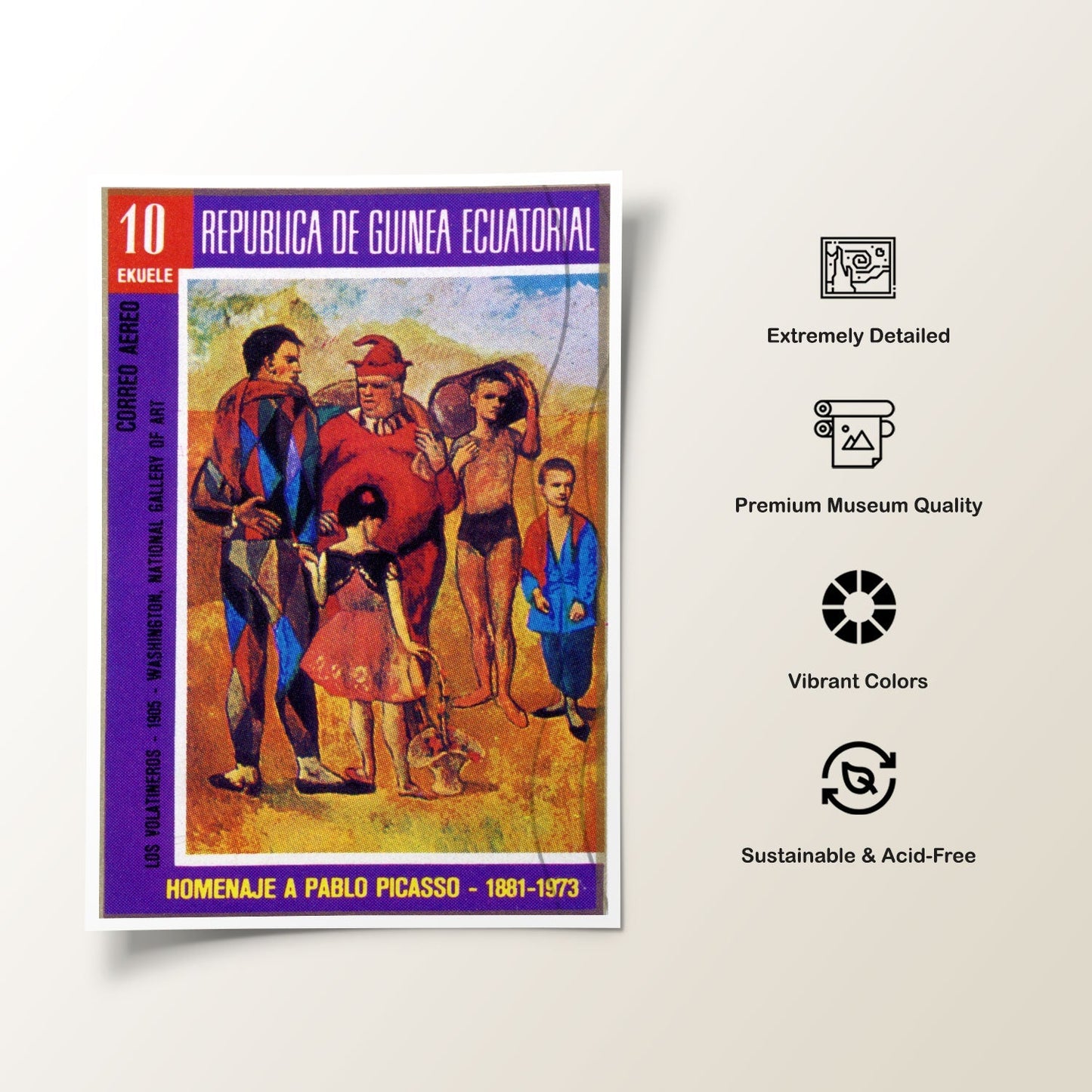 The Family of Saltimbanques, Pablo Picasso Painting