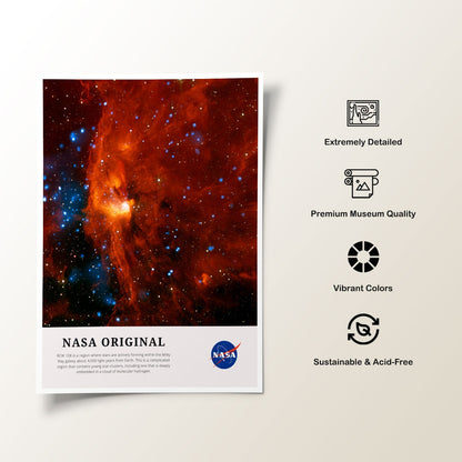 RCW 108 in Milky Way, NASA Art Posters