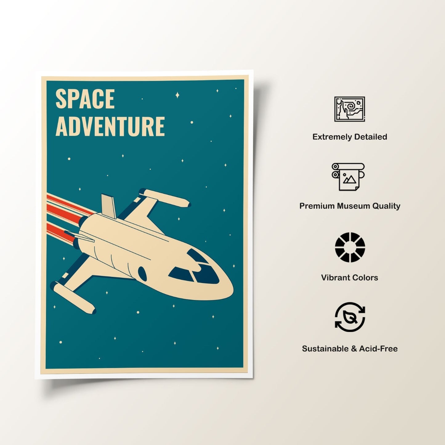 Space Adventure, Space Poster