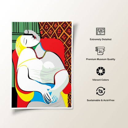 The Dream Remix, Pablo Picasso Style Painting