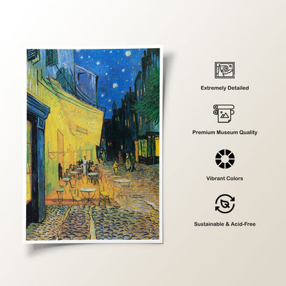 Cafe Terrace, Vincent Van Gogh Painting