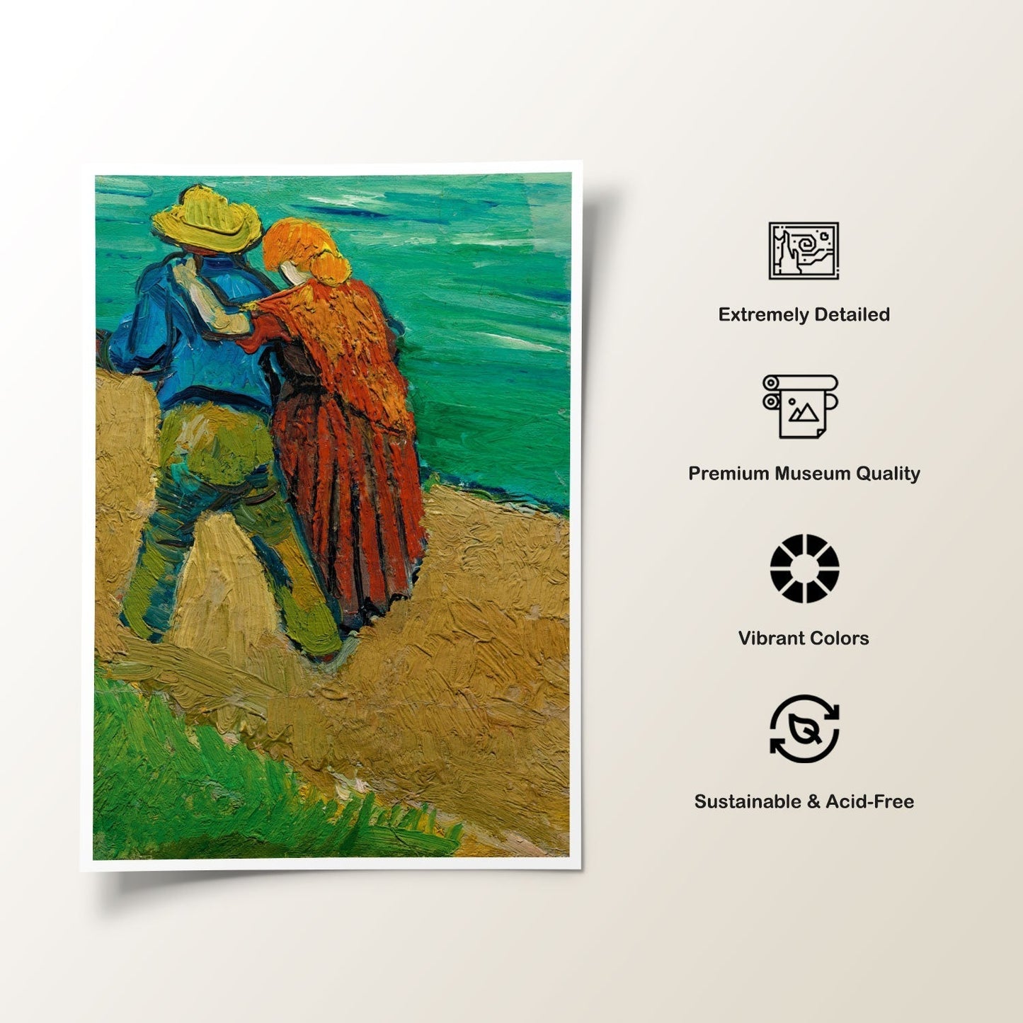 Eglogue En Provence, Vincent Van Gogh Painting