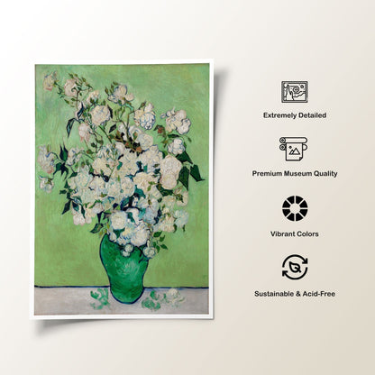 Roses 2, Vincent Van Gogh Painting