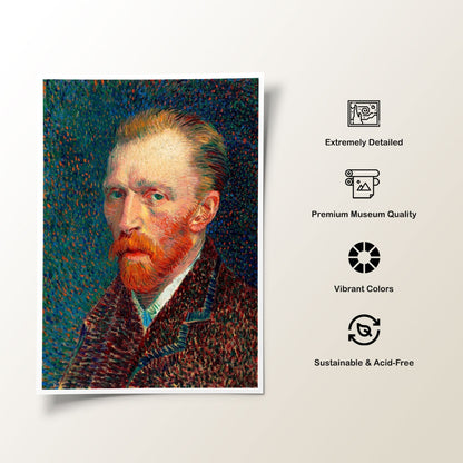 Self Portrait 2, Vincent Van Gogh Painting