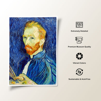 Self Portrait 3, Vincent Van Gogh Painting
