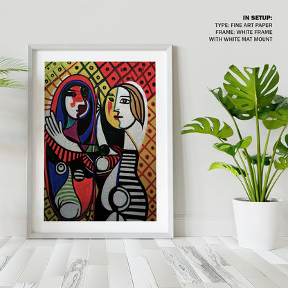 Femme et Homme, Pablo Picasso Painting