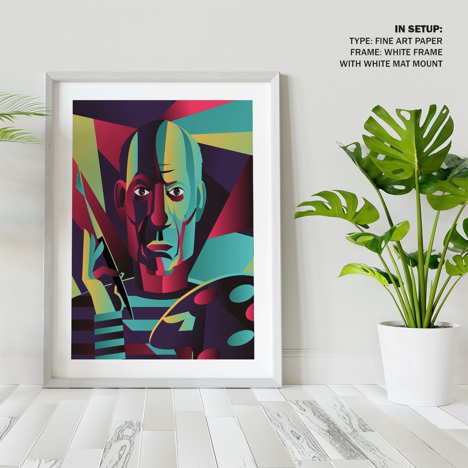 Picasso Portrait Painting, Pablo Picasso Painting