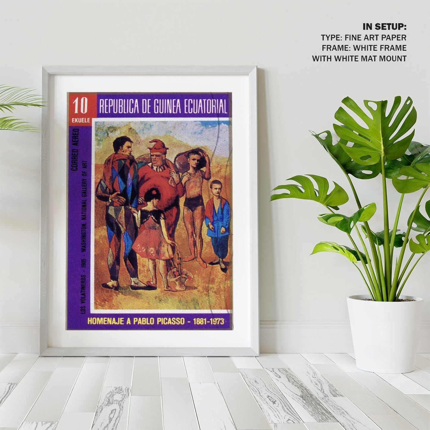 The Family of Saltimbanques, Pablo Picasso Painting