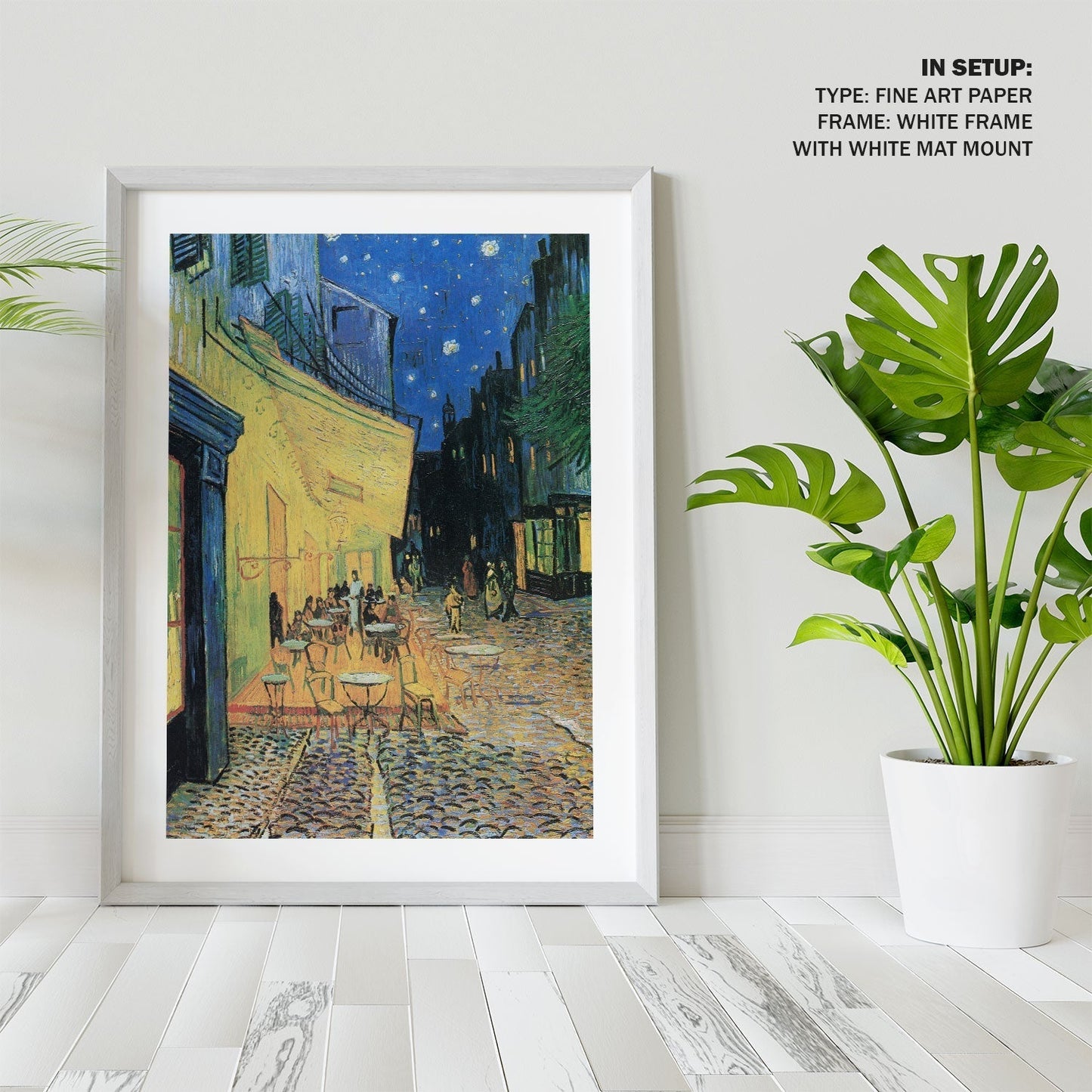 Cafe Terrace, Vincent Van Gogh Painting