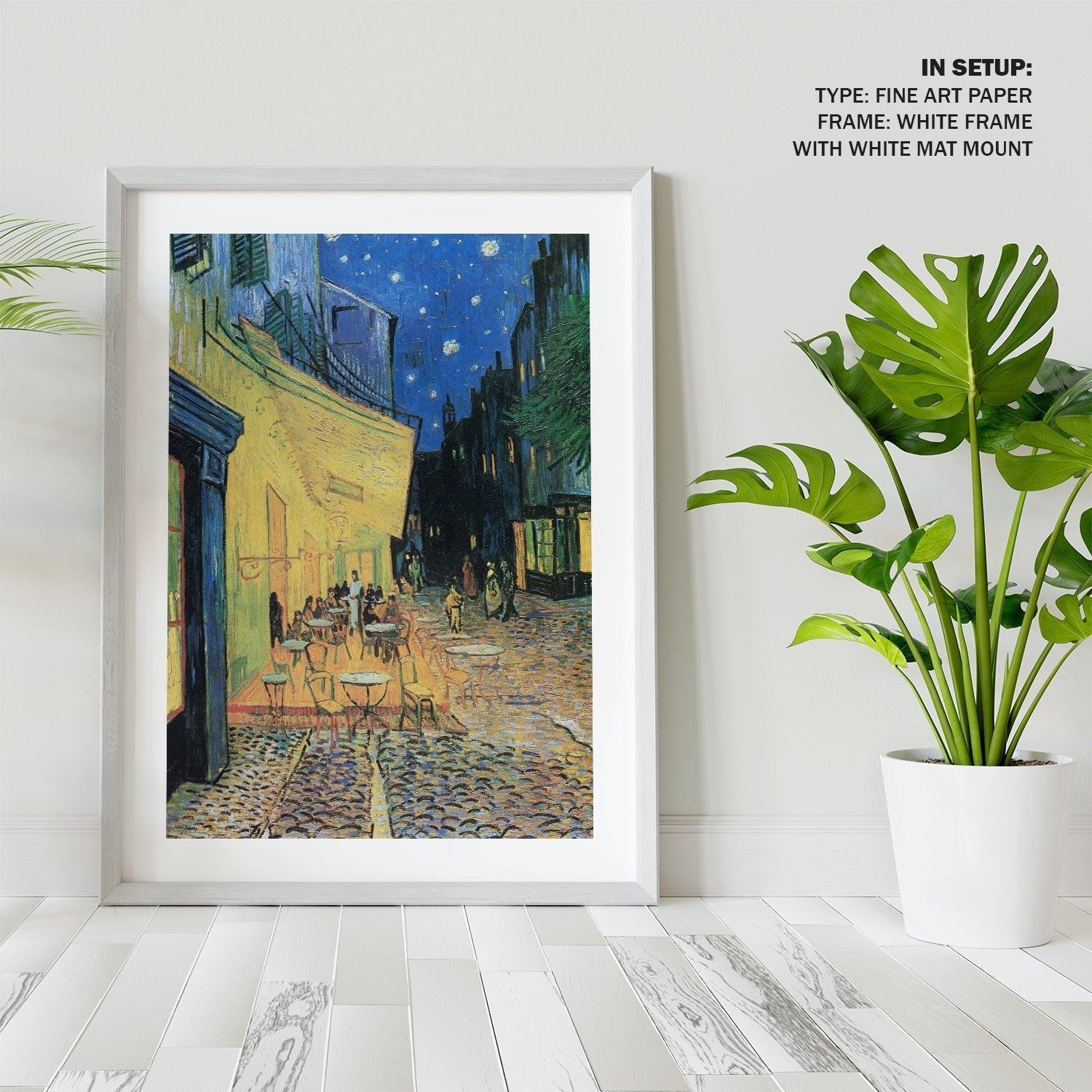 Cafe Terrace, Vincent Van Gogh Painting