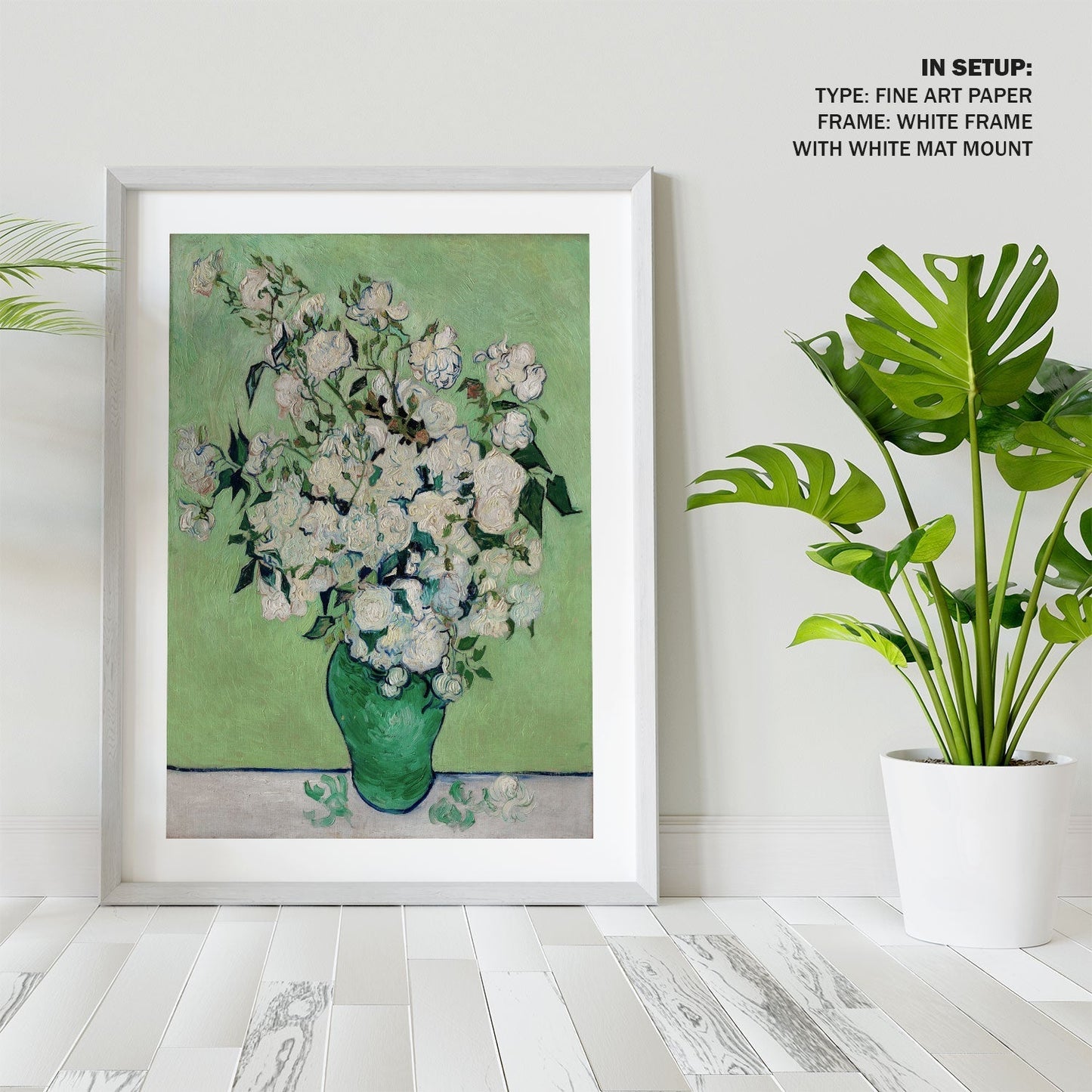 Roses 2, Vincent Van Gogh Painting