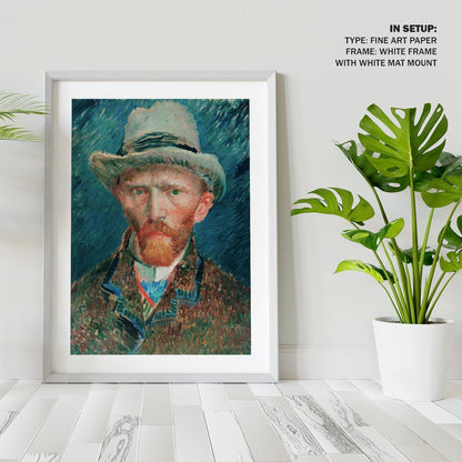Self portrait 4, Vincent Van Gogh Painting