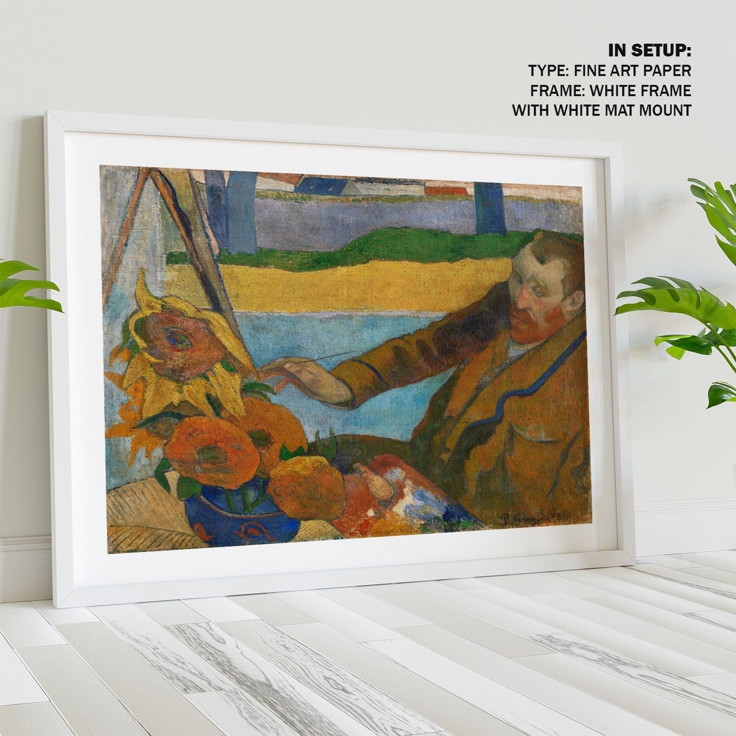 The Painter of Sunflowers Van Gogh, Paul Gauguin Painting