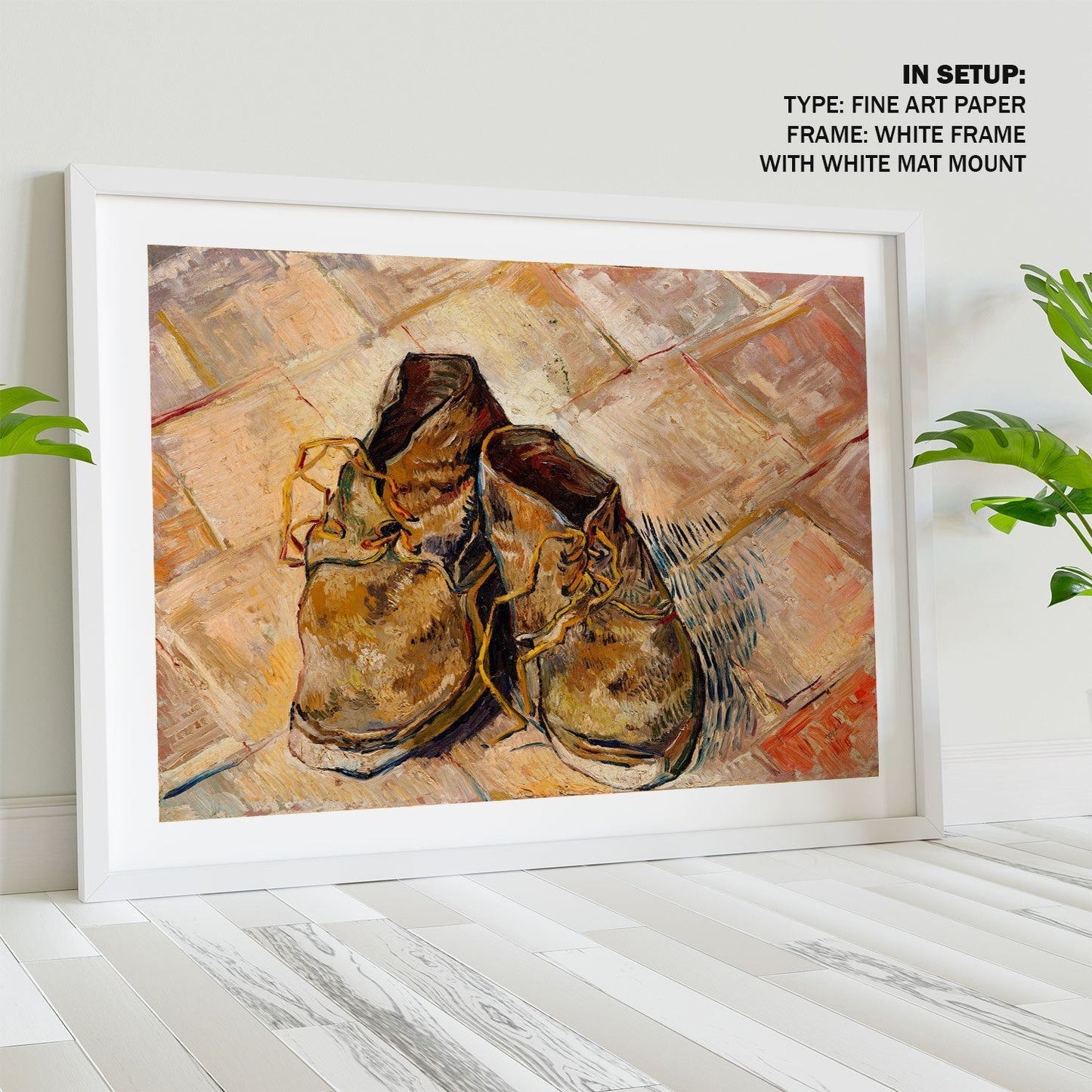 Shoes, Van Gogh Painting