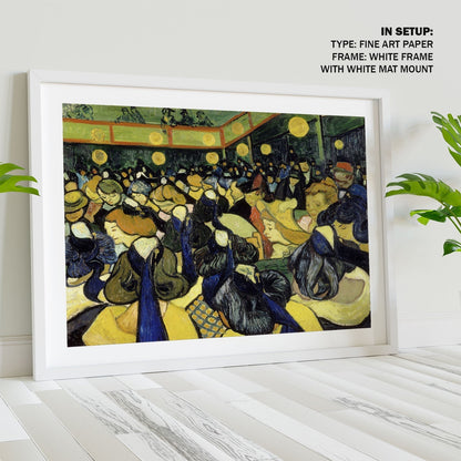 The Dance Hall In Arles, Van Gogh Painting