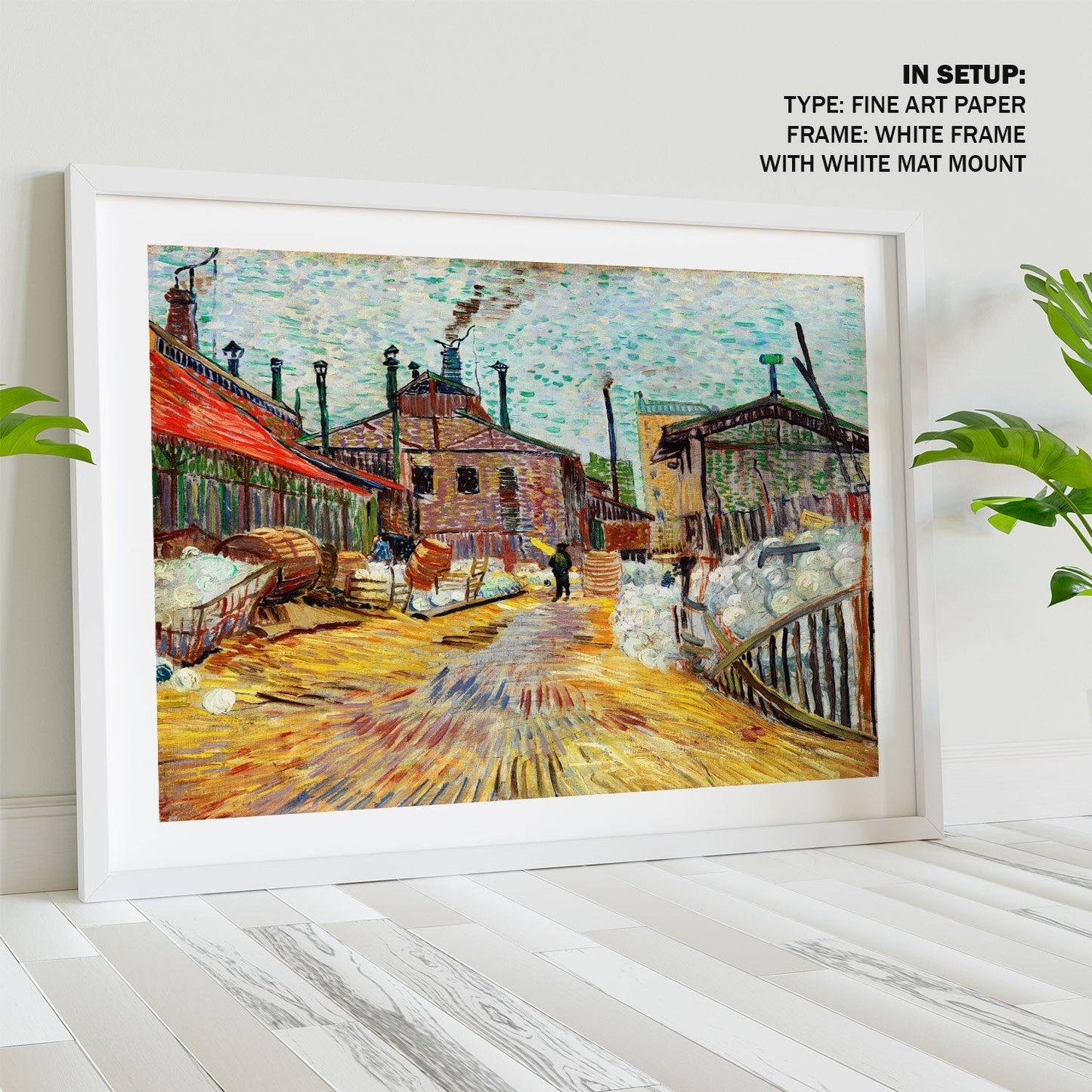 The Factory, Van Gogh Painting