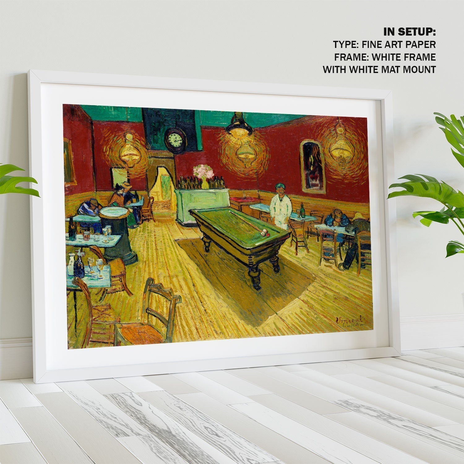 The Night Cafe, Van Gogh Painting