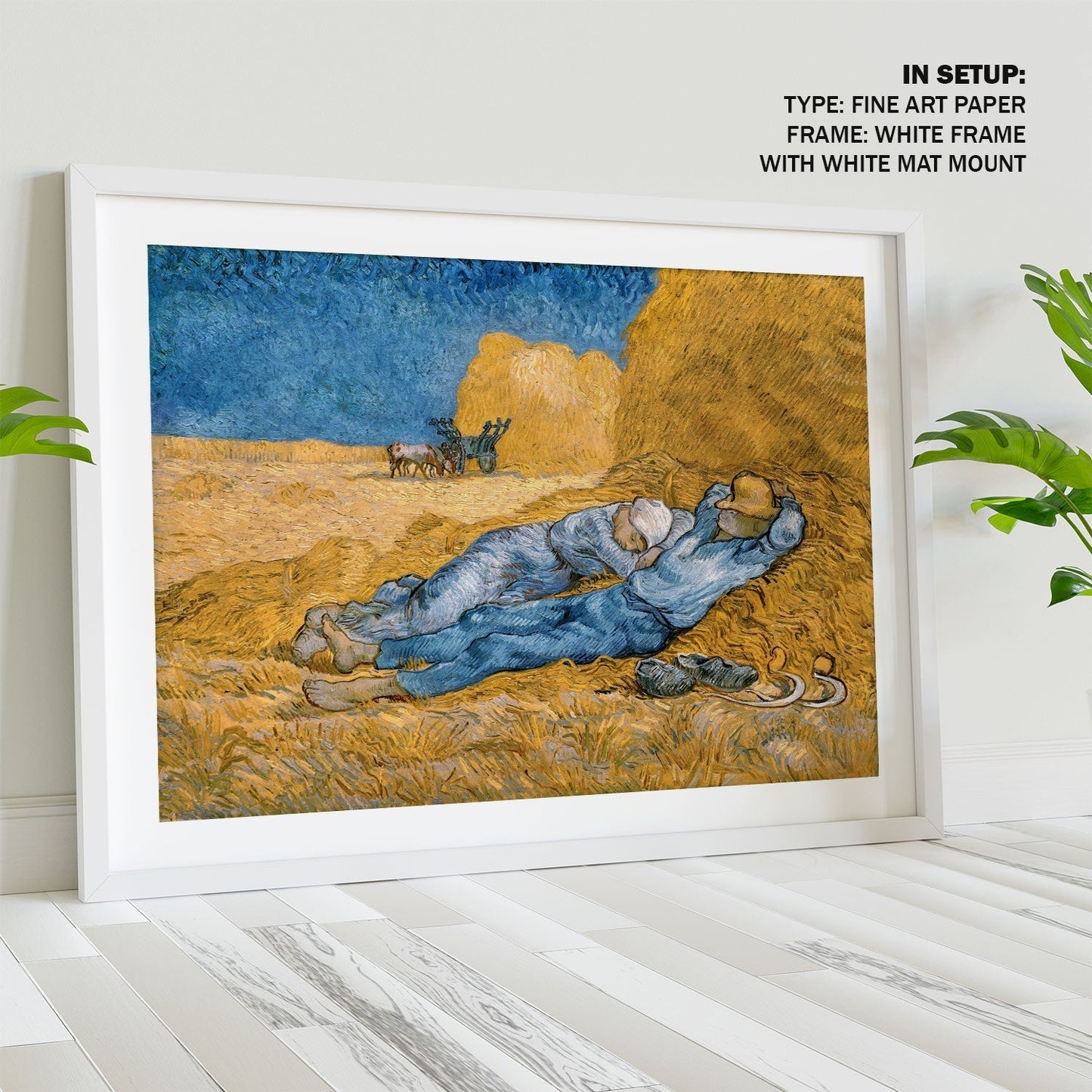 The Siesta, Van Gogh Painting