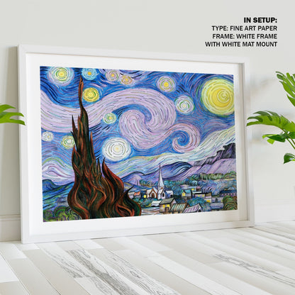 The Starry Night Remix, Van Gogh Painting
