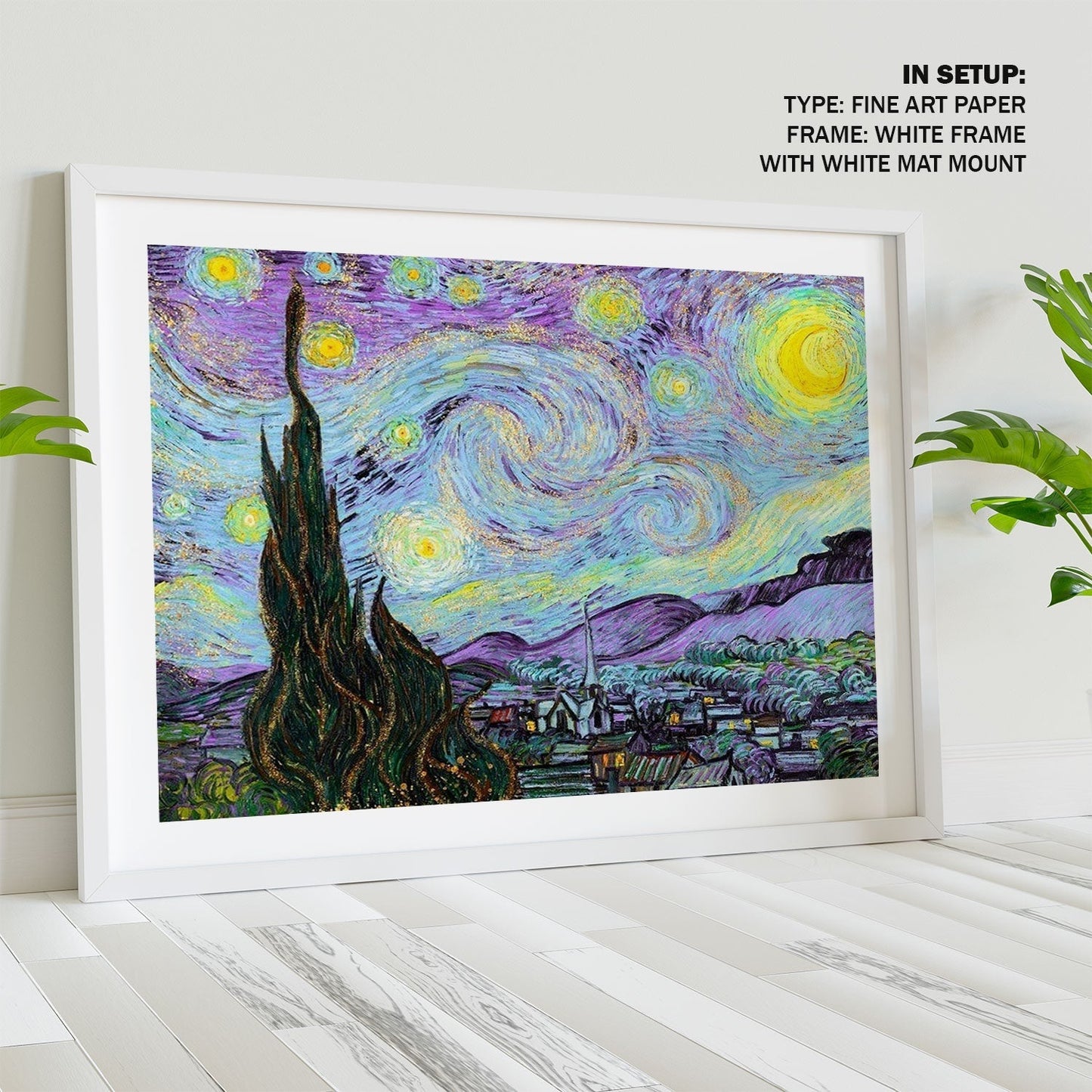 The Starry Night vintage Pop, Van Gogh Painting