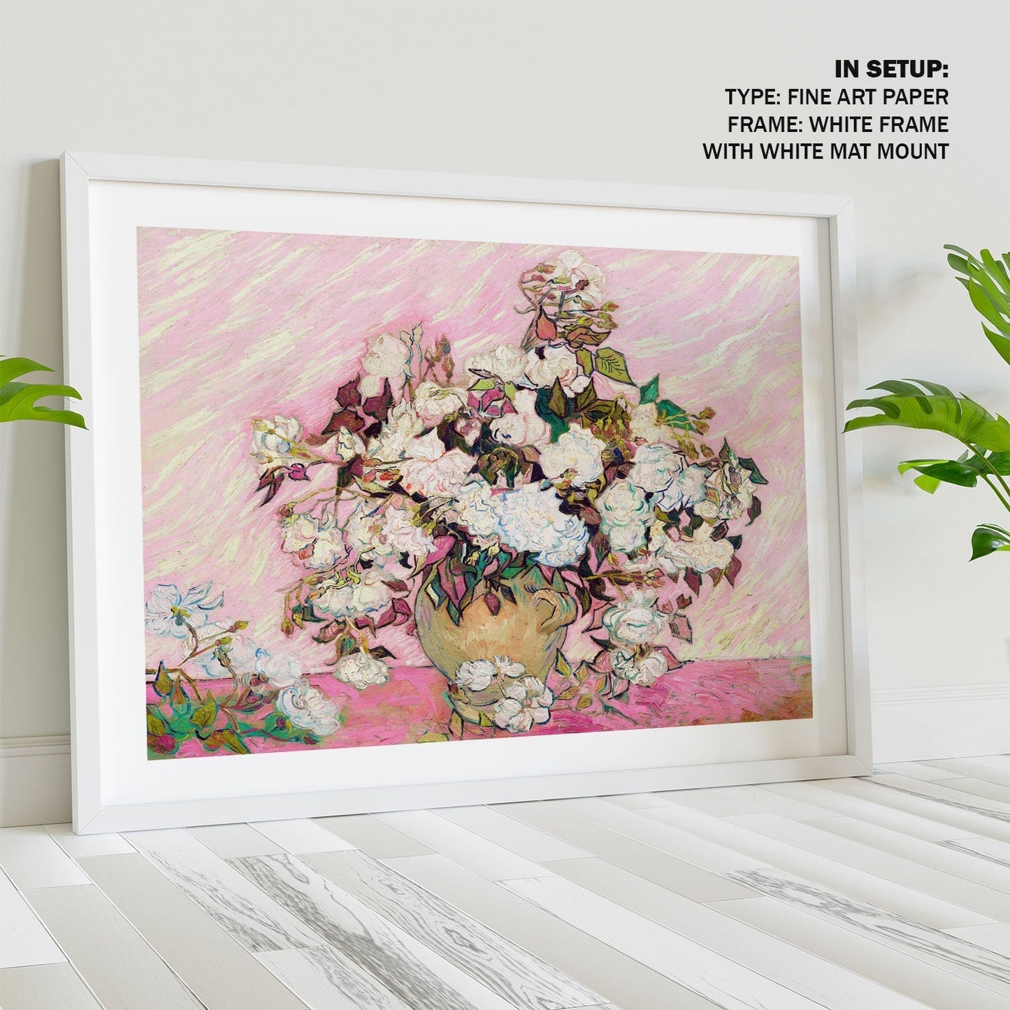 vintage Roses, Van Gogh Painting