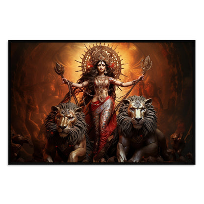 Divine Beauty Canvas Wall Painting