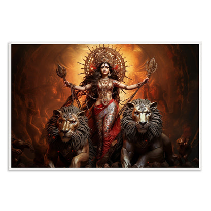 Divine Beauty Canvas Wall Painting