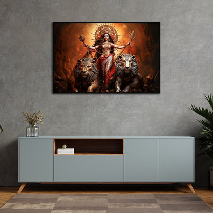Divine Beauty Canvas Wall Painting