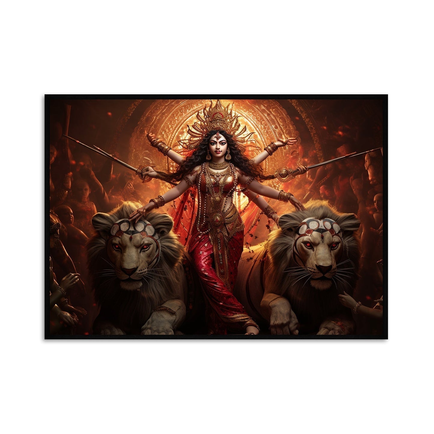 Spiritual Force Canvas Wall Painting