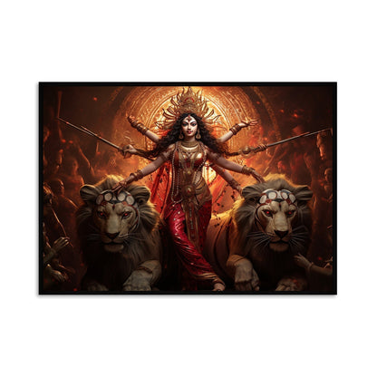 Spiritual Force Canvas Wall Painting