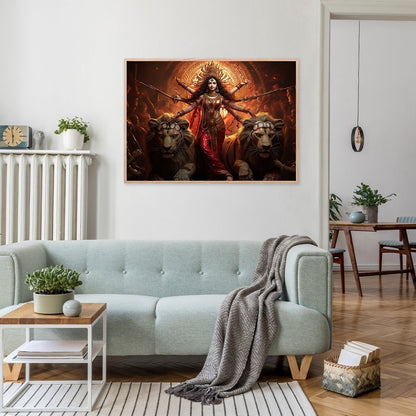 Spiritual Force Canvas Wall Painting