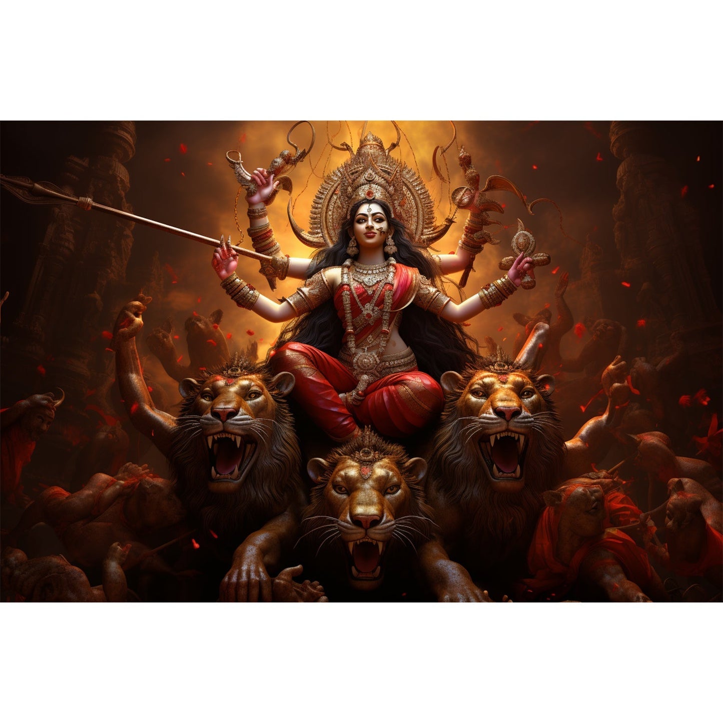 Eternal Goddess Canvas Wall Painting