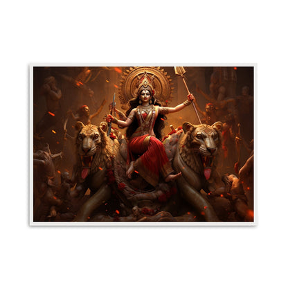 Mystic Form Canvas Wall Painting