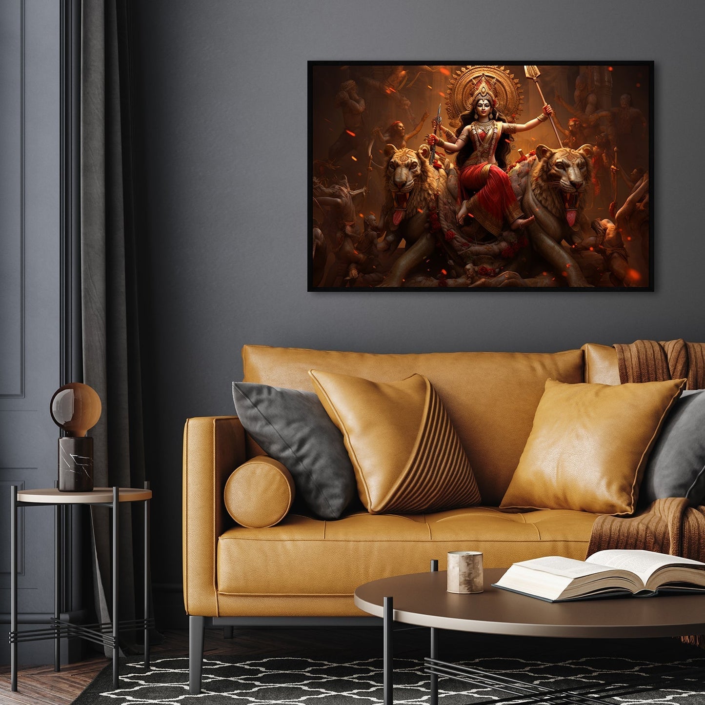 Mystic Form Canvas Wall Painting