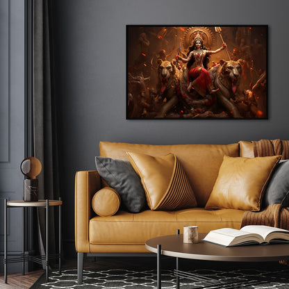 Mystic Form Canvas Wall Painting