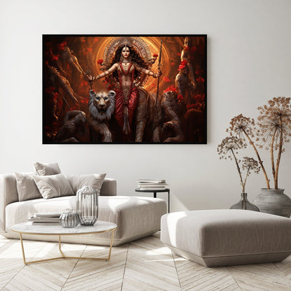 Eternal Strength Canvas Wall Painting