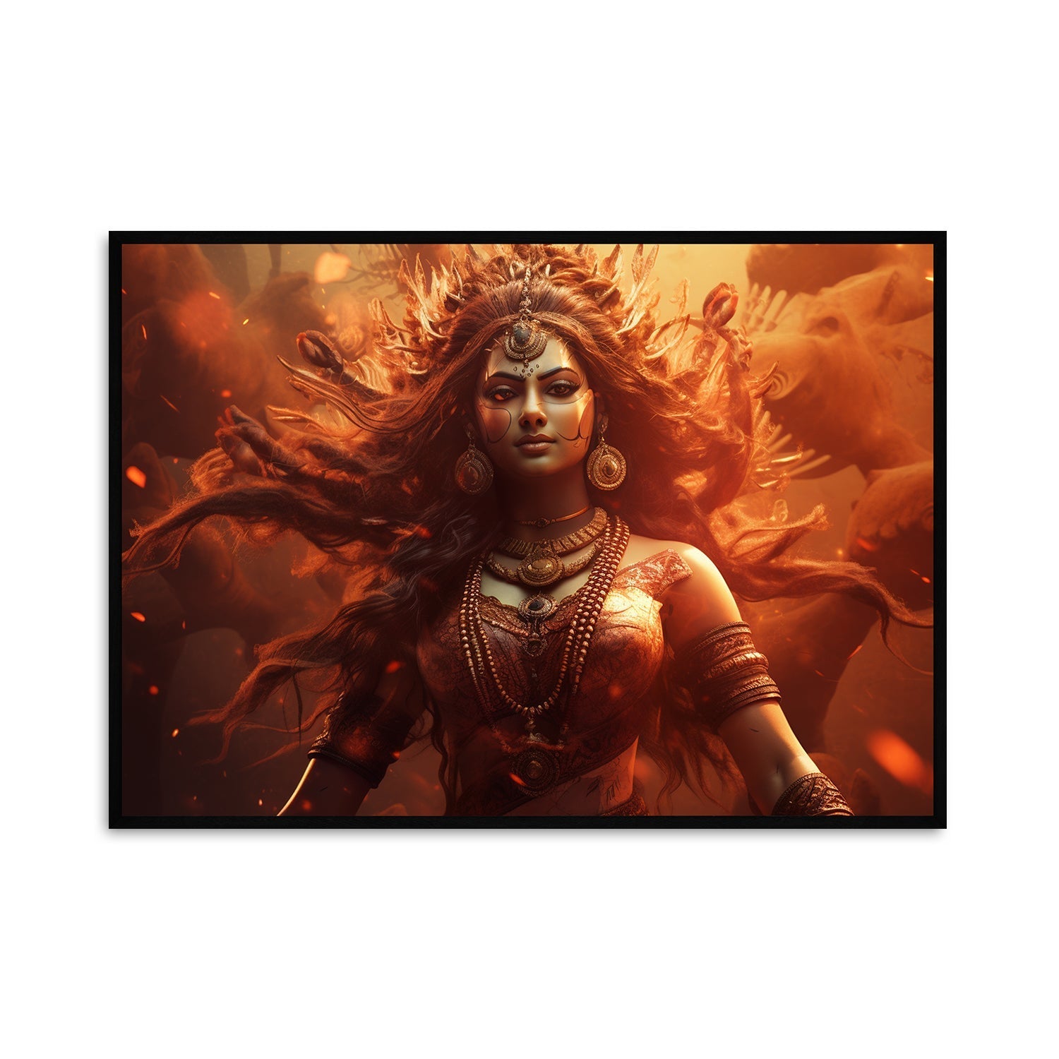 Goddess of Victory Canvas Wall Painting