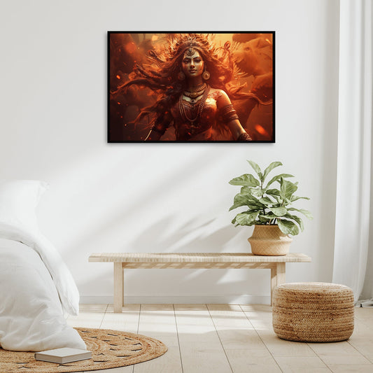 Goddess of Victory Canvas Wall Painting