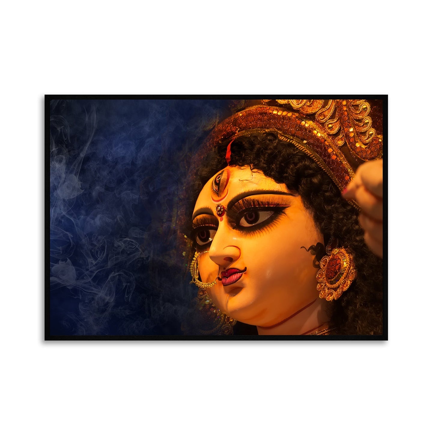 Goddess Durga Canvas Wall Painting