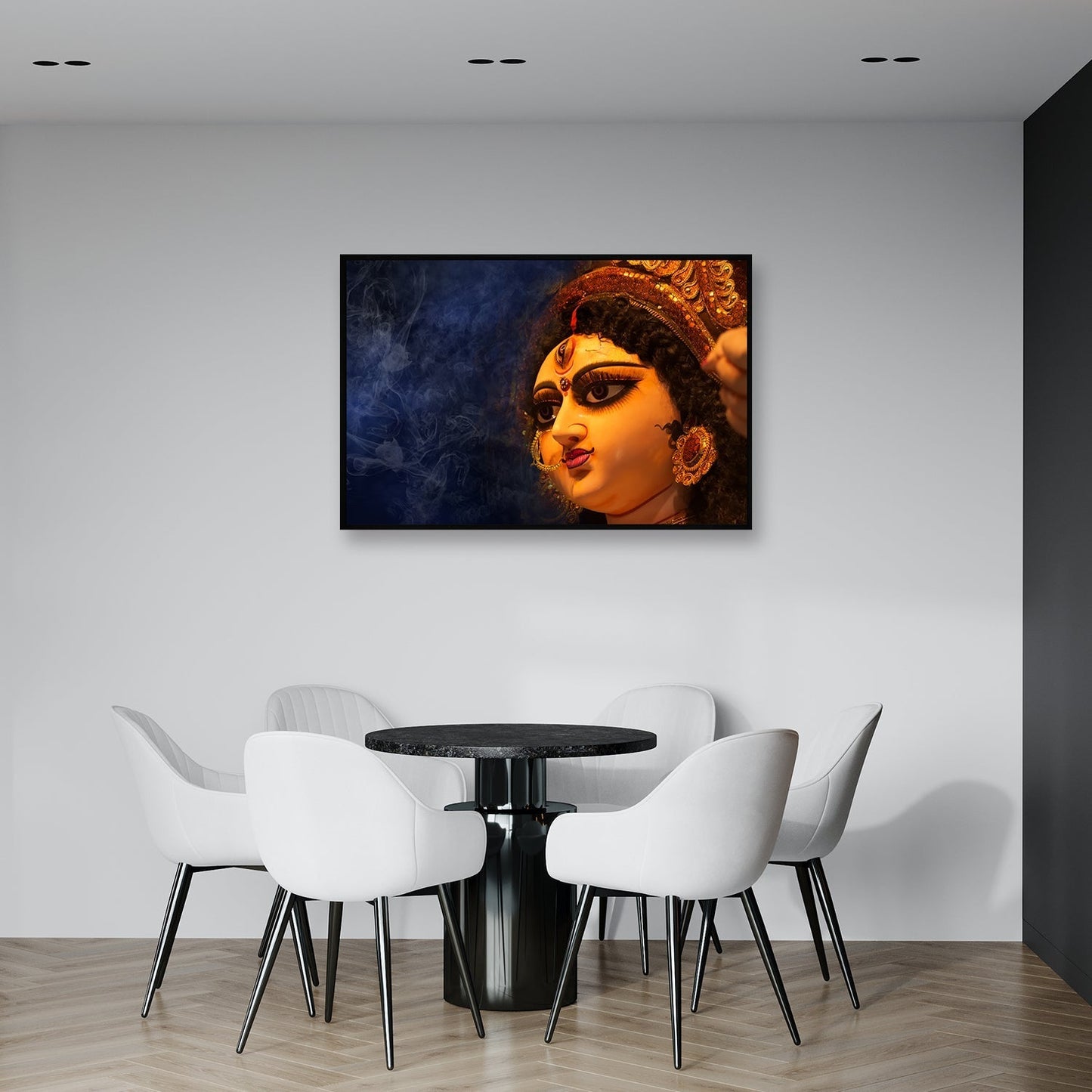 Goddess Durga Canvas Wall Painting