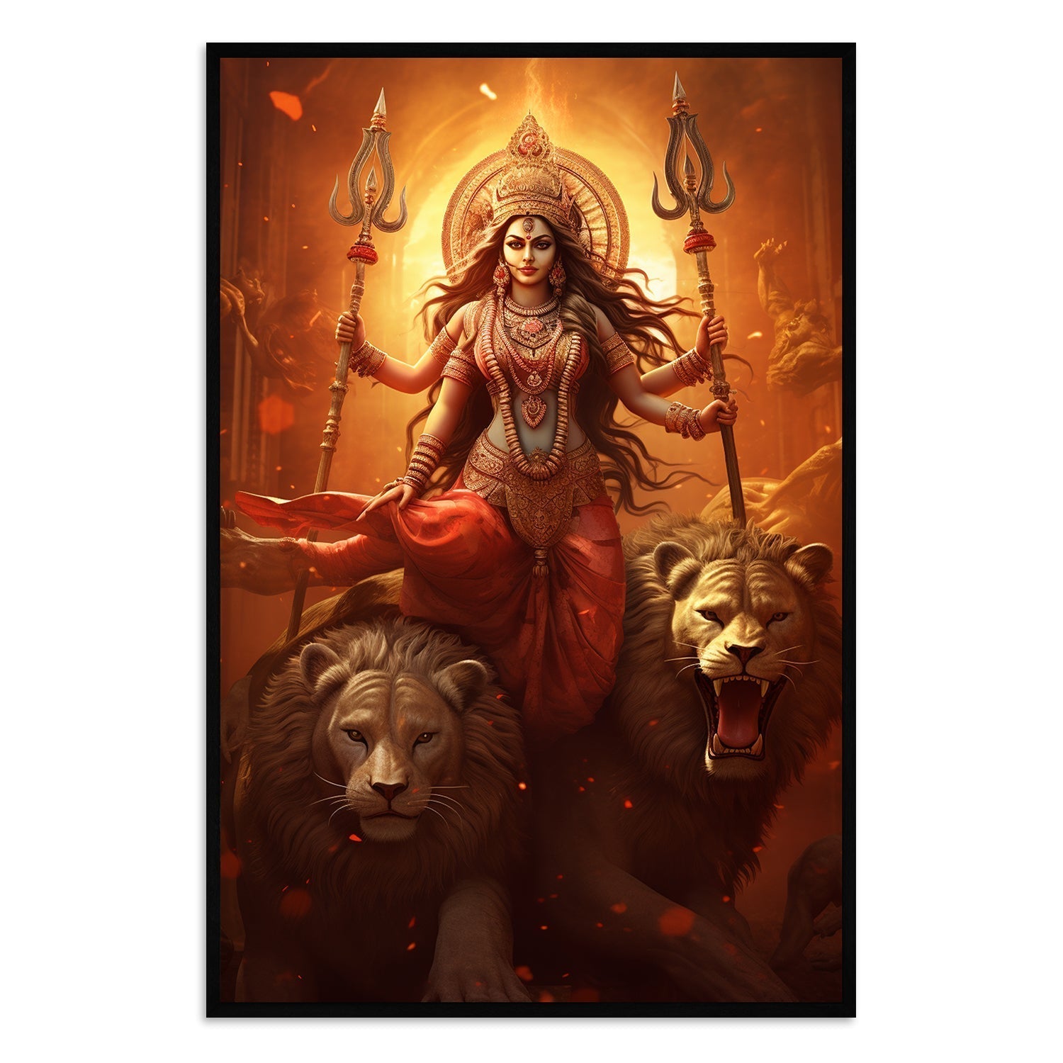 Tools of Triumph Canvas Wall Painting