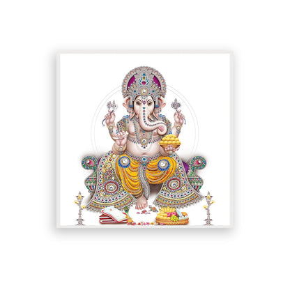 Devine Ganesha Canvas Wall Painting